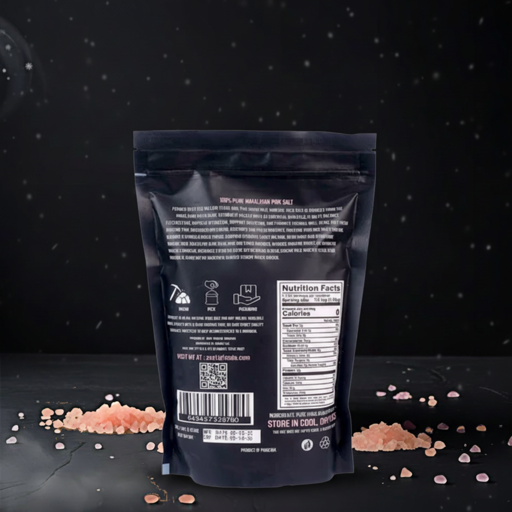HIMALAYAN PINK SALT COARSE 2.2lb POUCH BAG | SALTSTOPSHOP