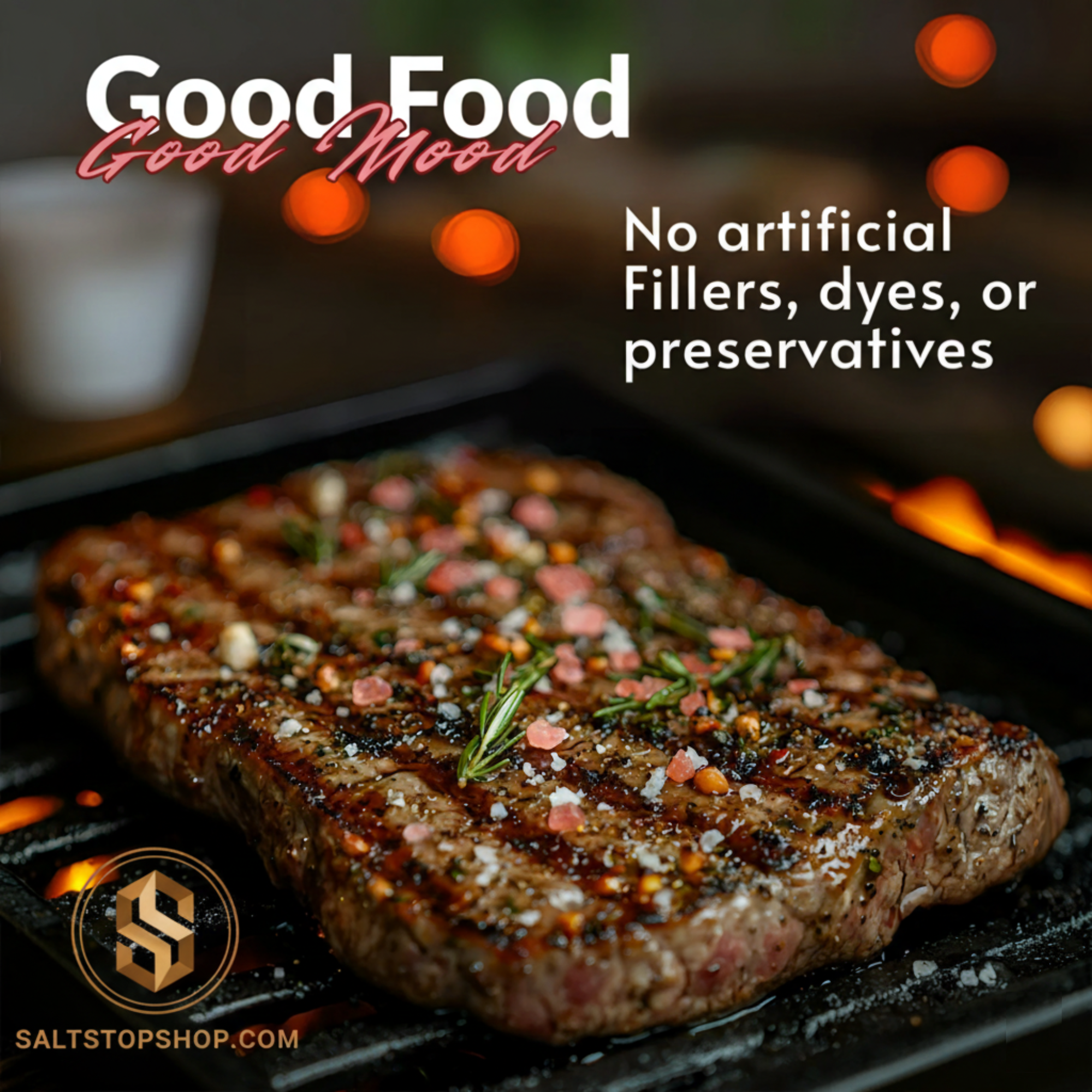 HIMALAYAN PINK SALT COARSE 2.2lb POUCH BAG | SALTSTOPSHOP