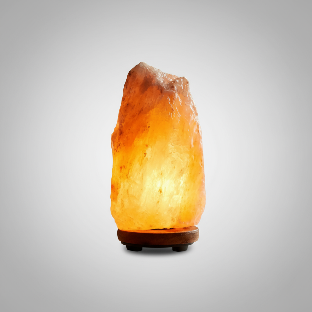 HIMALAYAN PINK SALT GLOW LAMP WITH DIMMER SWITCH 5-7LB  | SALTSTOPSHOP