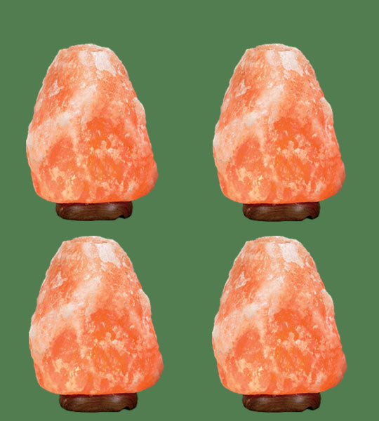 Himalayan Salt Lamp Natural Pink Mini 4 units