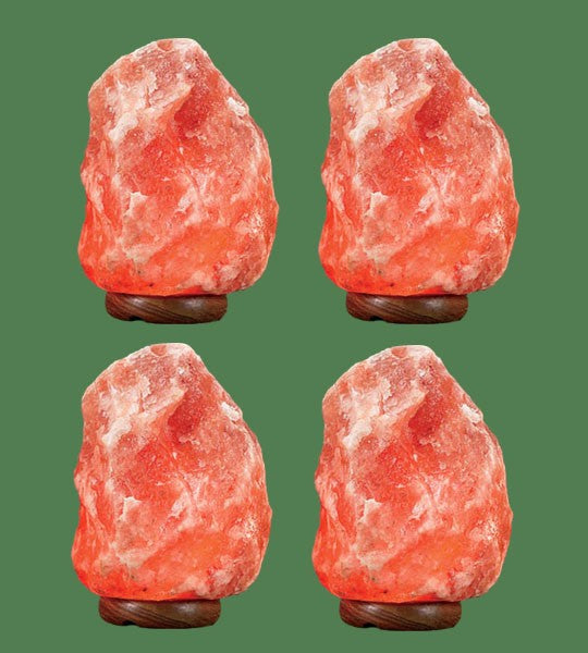 Himalayan Salt Lamp Natural Pink Small 4 units