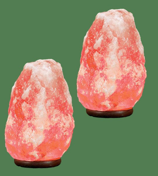 Himalayan Salt Lamp Natural Pink Medium II 2 units