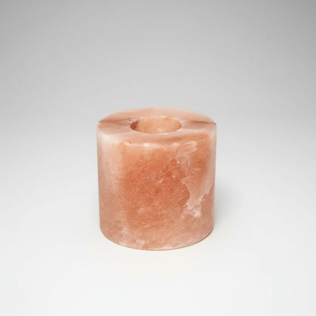 Himalayan Salt Candle Cylinder Shape