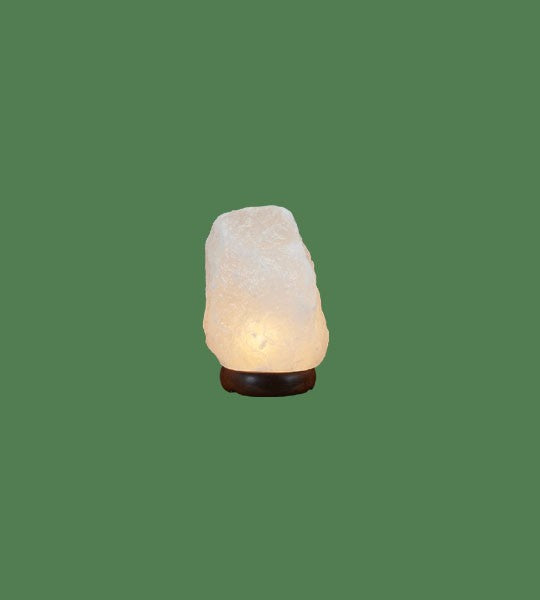 Himalayan Salt Lamp Natural White Micro (3–5 lbs each)