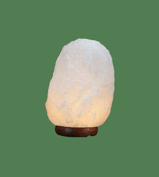 Himalayan Salt Lamp Natural White Medium I (13–17 lbs each)