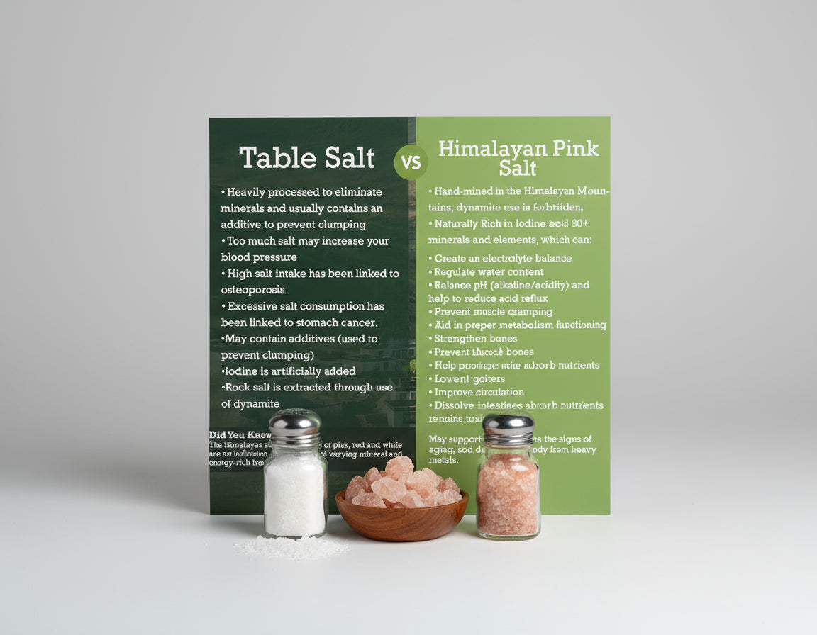 Black Tai Salt Co. brand 100% Authentic Himalayan Salt Nutrient and Mineral Dense Coarse - Gourmet Pure Crystal