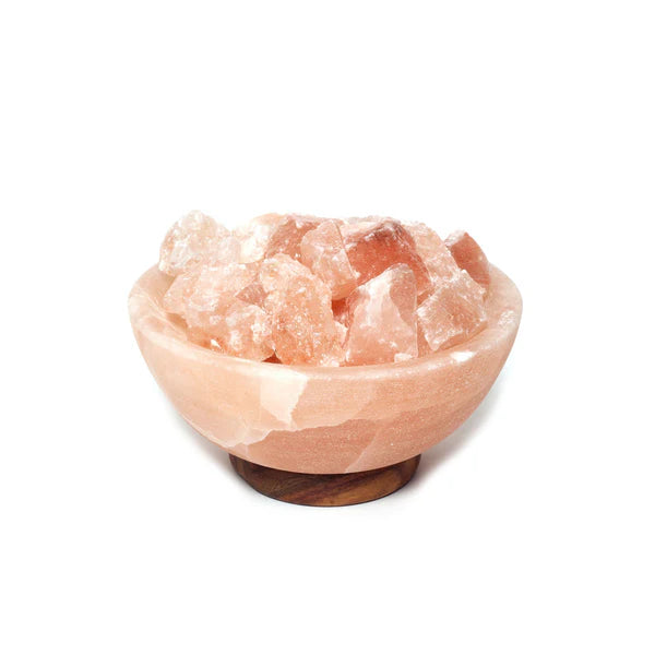 Himalayan Salt Lamp Abundance Bowl Salt Lamp 8"