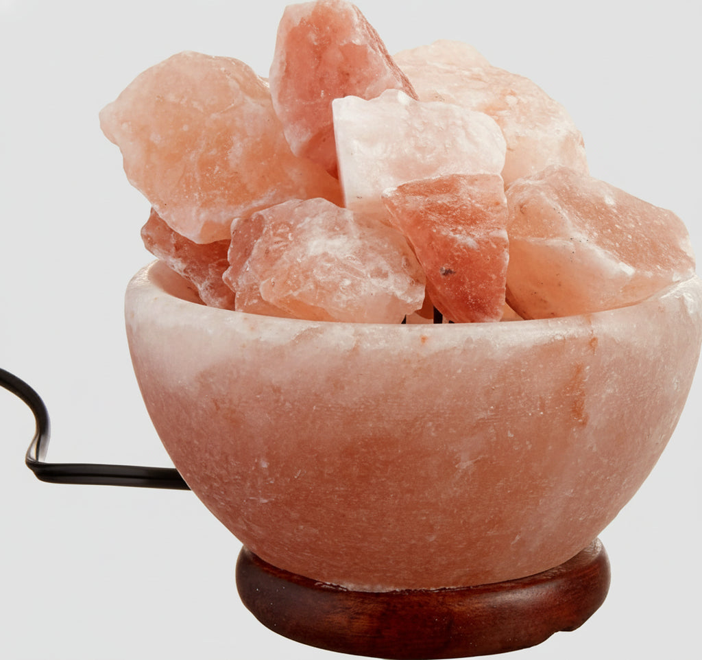 Himalayan Salt Lamp Abundance Bowl Salt Lamp 8"