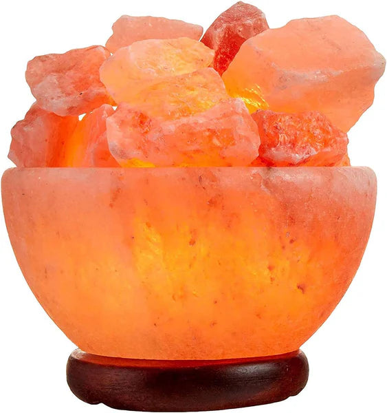 Himalayan Salt Lamp Abundance Bowl Salt Lamp 8"