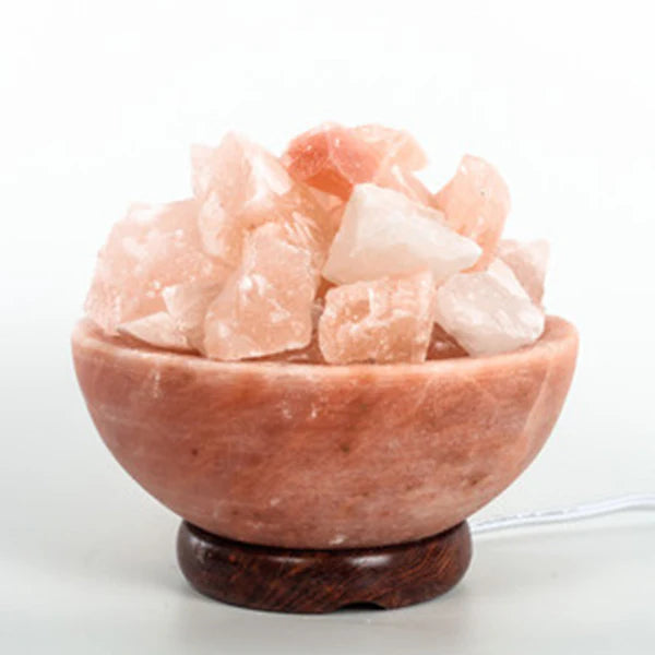Himalayan Salt Lamp Abundance Bowl Salt Lamp 8"