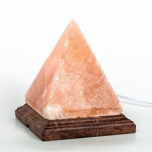 Himalayan Salt Lamp Pyramid Shape 6"
